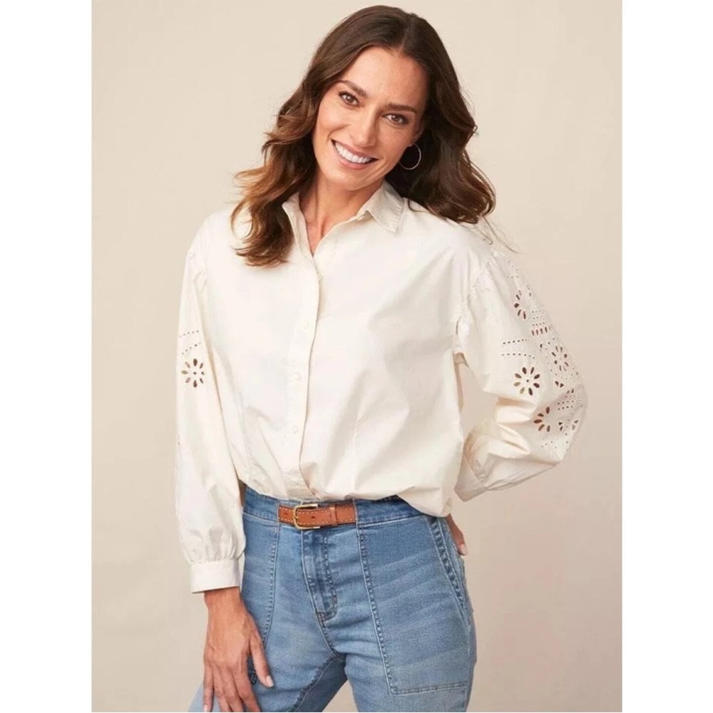 Matilda Jane Good Hart Under Canvas Blouse XXL